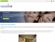 Tablet Screenshot of epismile.com.sg